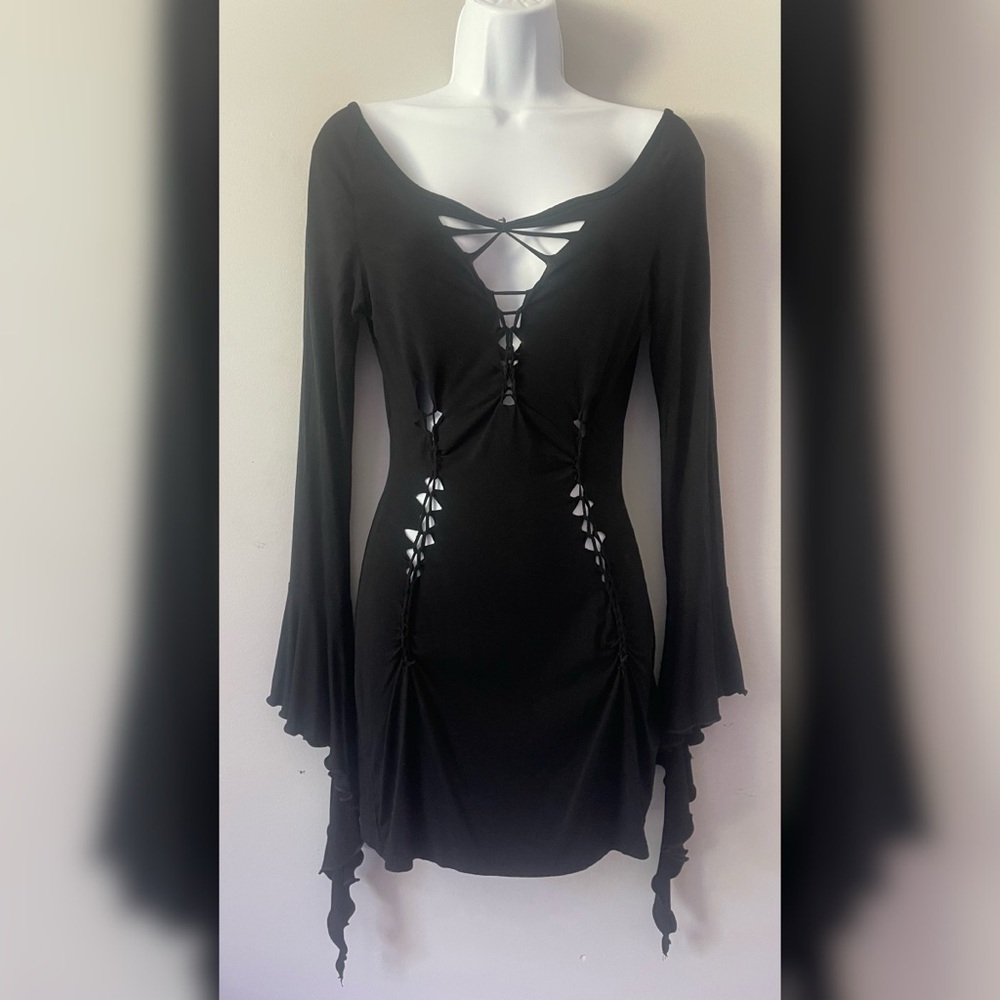 Darker Waves Mini Dress